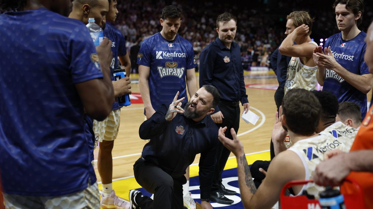 Taipans coach Adam Forde