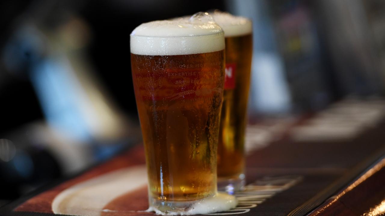 Glasses of beer (file image)