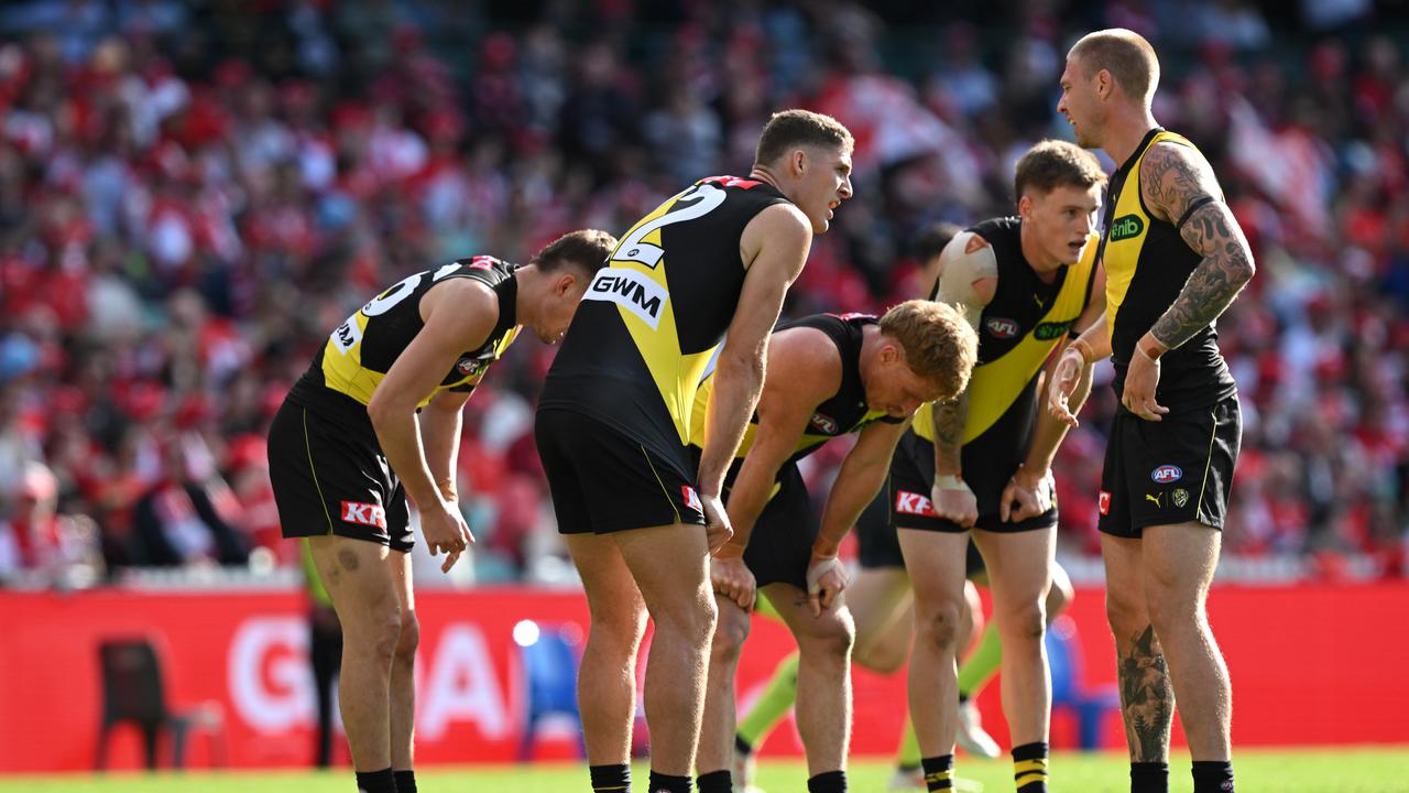 Dejected Tigers