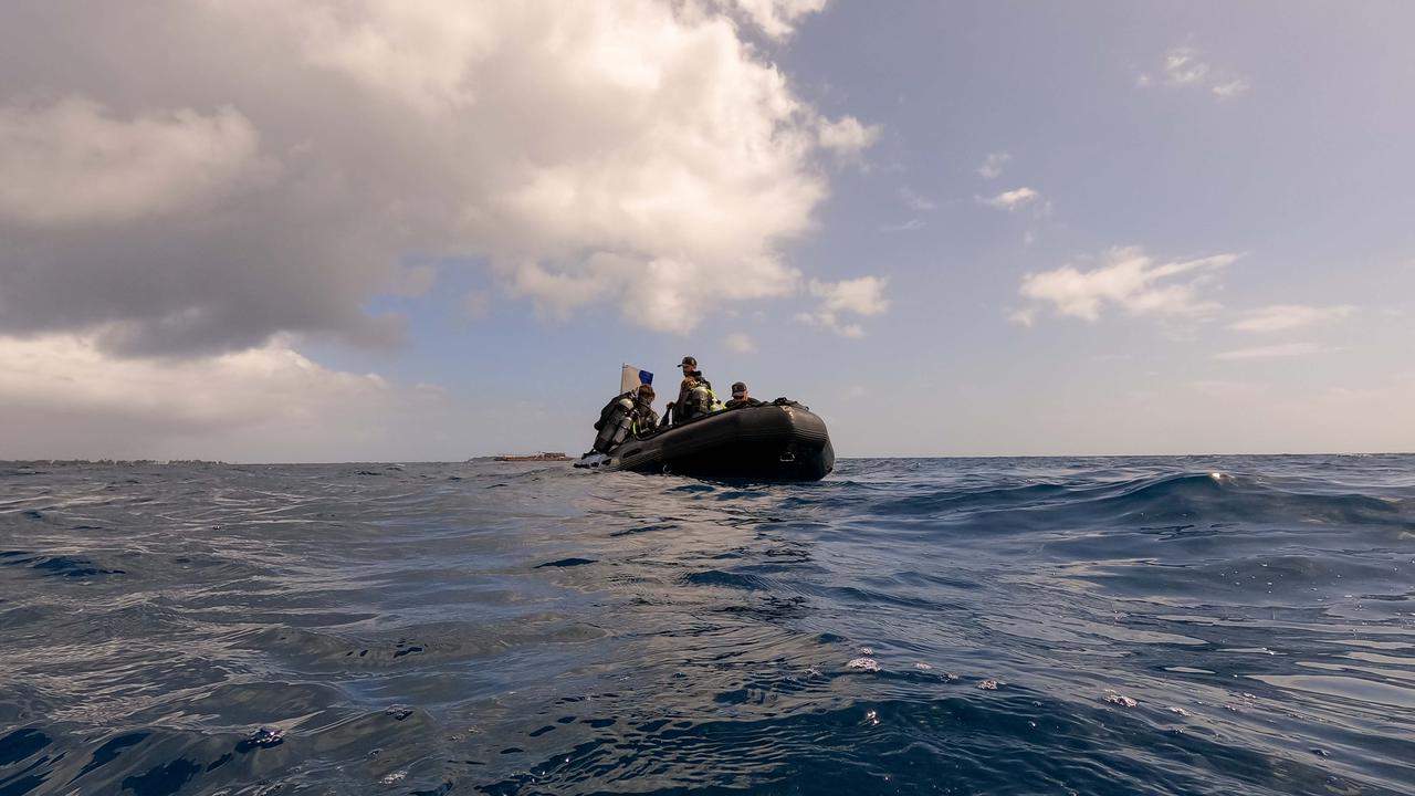 Operation Render Safe in Funafuti Lagoon, Tuvalu