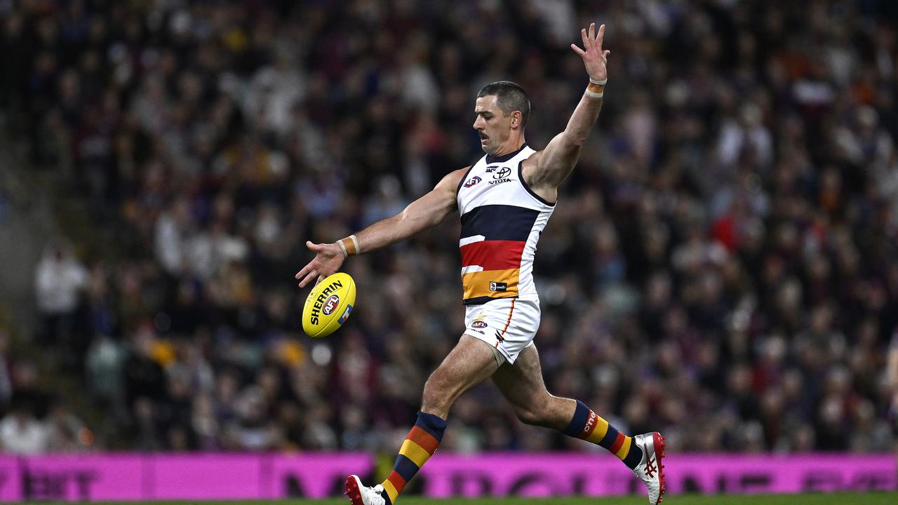Taylor Walker failed to make an impact in his last game for the Crows.