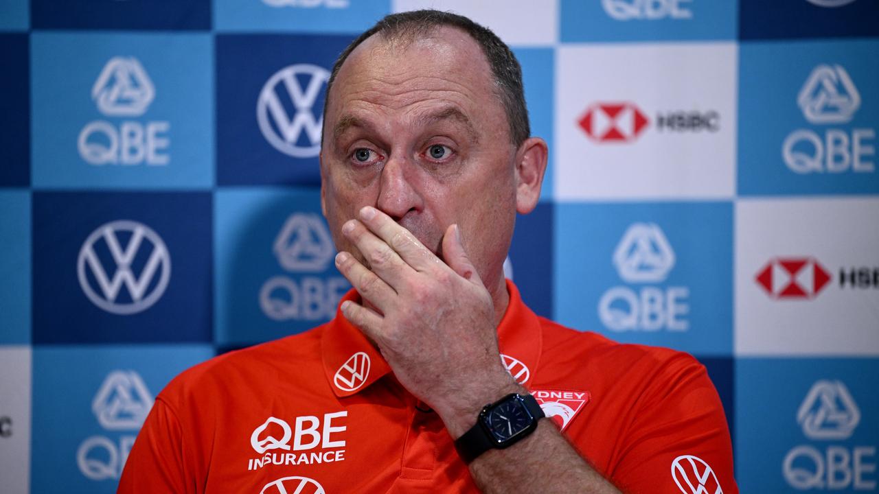Former Swans coach John Longmire