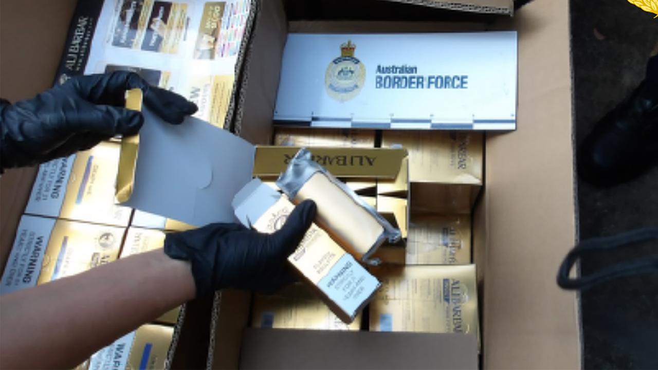 Illegal vapes being seized (file image)