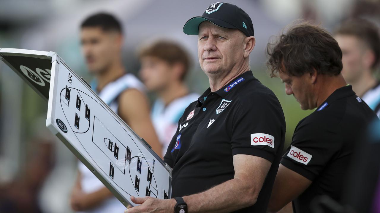 Former Port Adelaide coach Ken Hinkley 