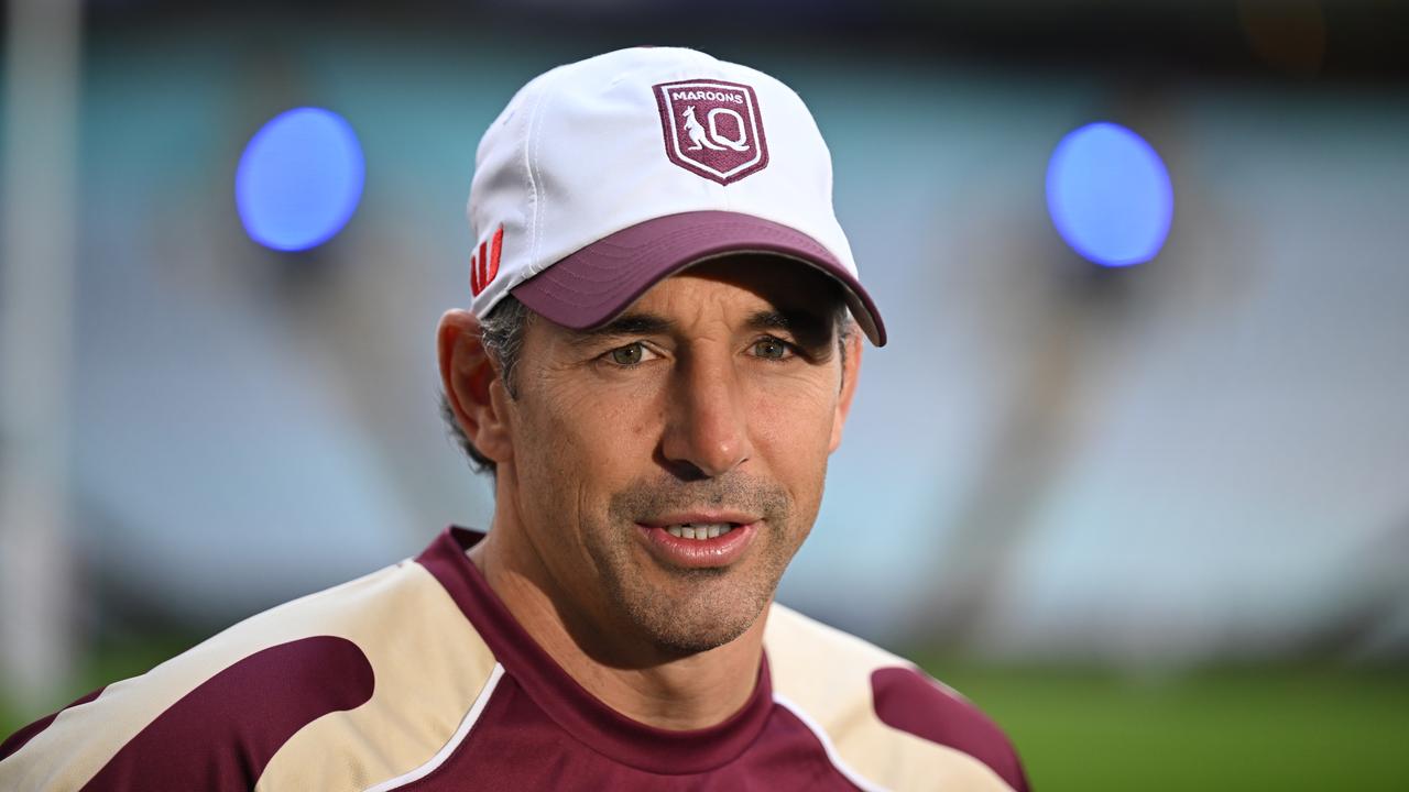 Maroons coach Billy Slater.