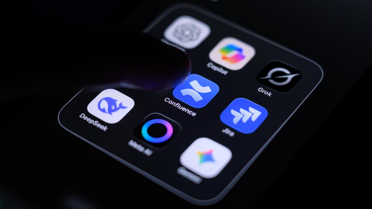 AI apps on a phone (file image)