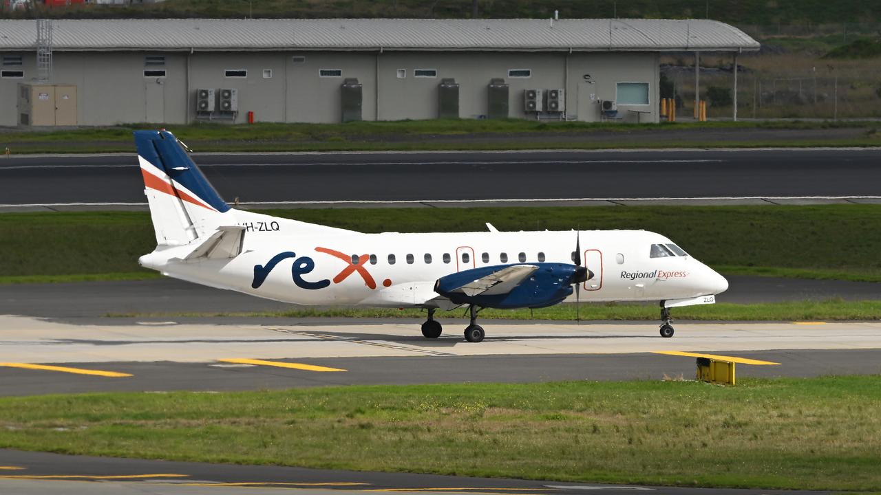 A Rex Airlines plane (file image)