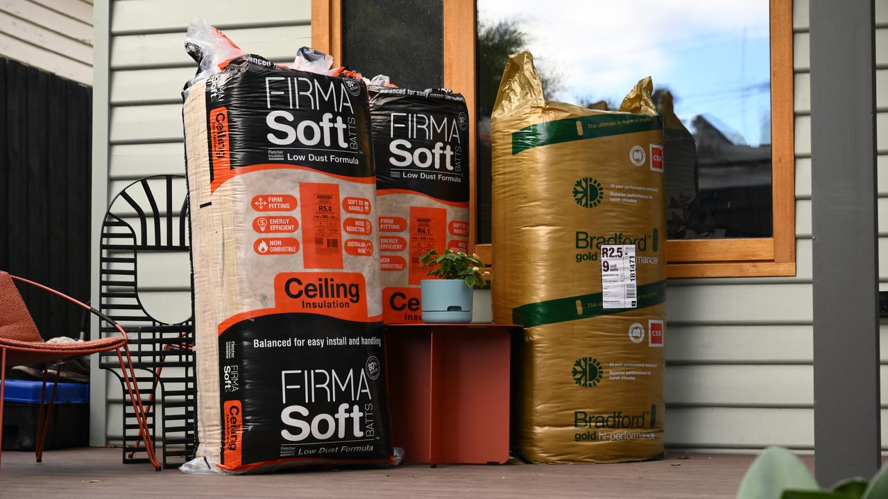 Insulation batts (file image)
