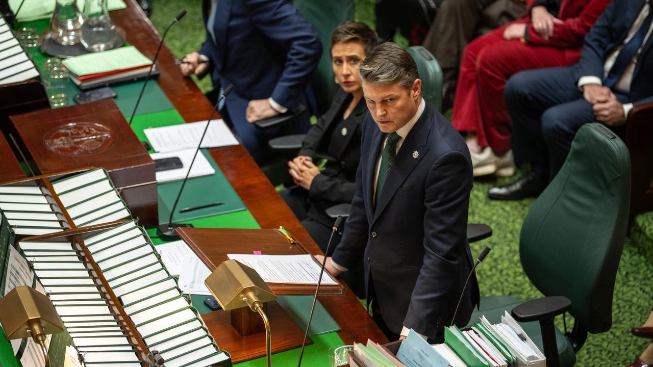 Ben Carroll giving an apology to Victorian child sexual abuse victims.