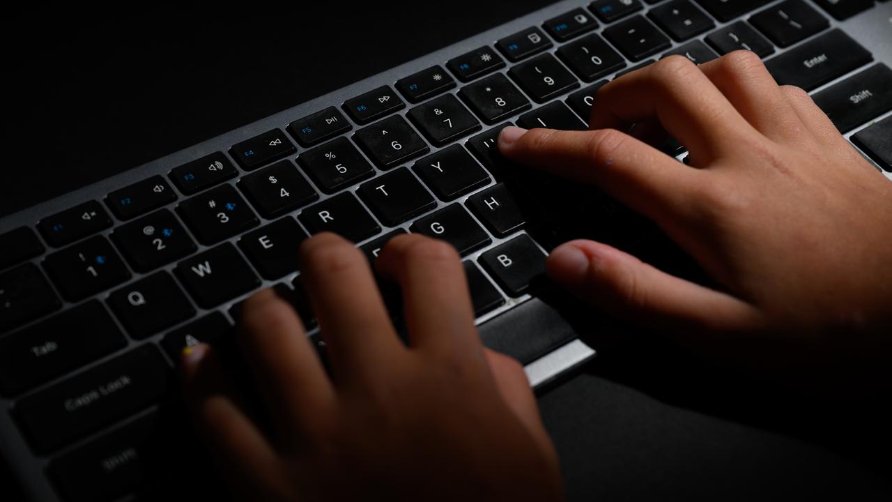 An image of hands typing on a keyboard in Sydney