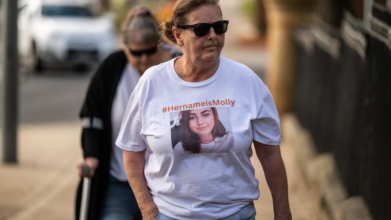 Her Name is Molly on a T-shirt