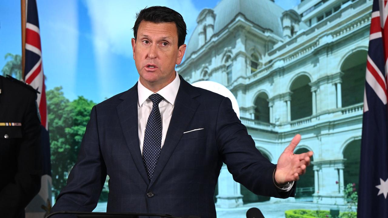 Queensland Police Minister Dan Purdie (file image)