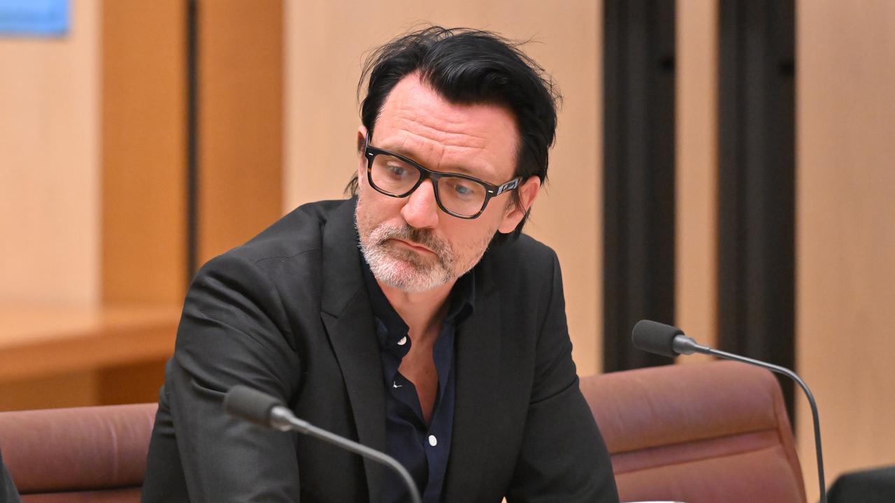 Paul Dempsey appears before a Senate inquiry