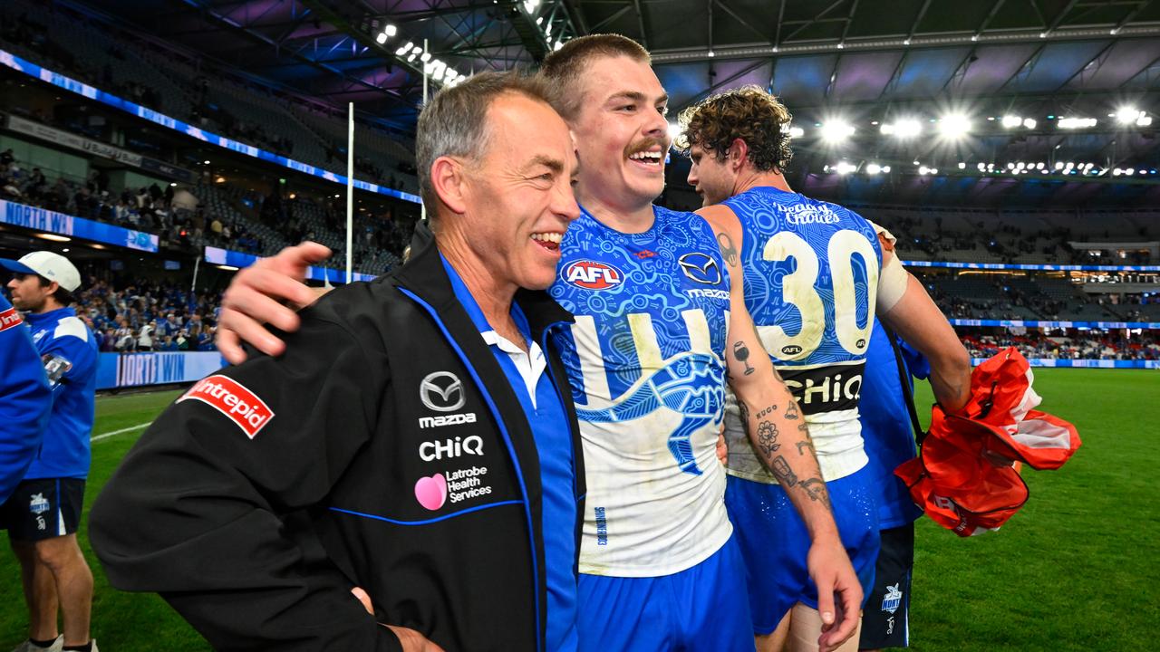 Coach Alastair Clarkson caught up with Cameron Zurhaar