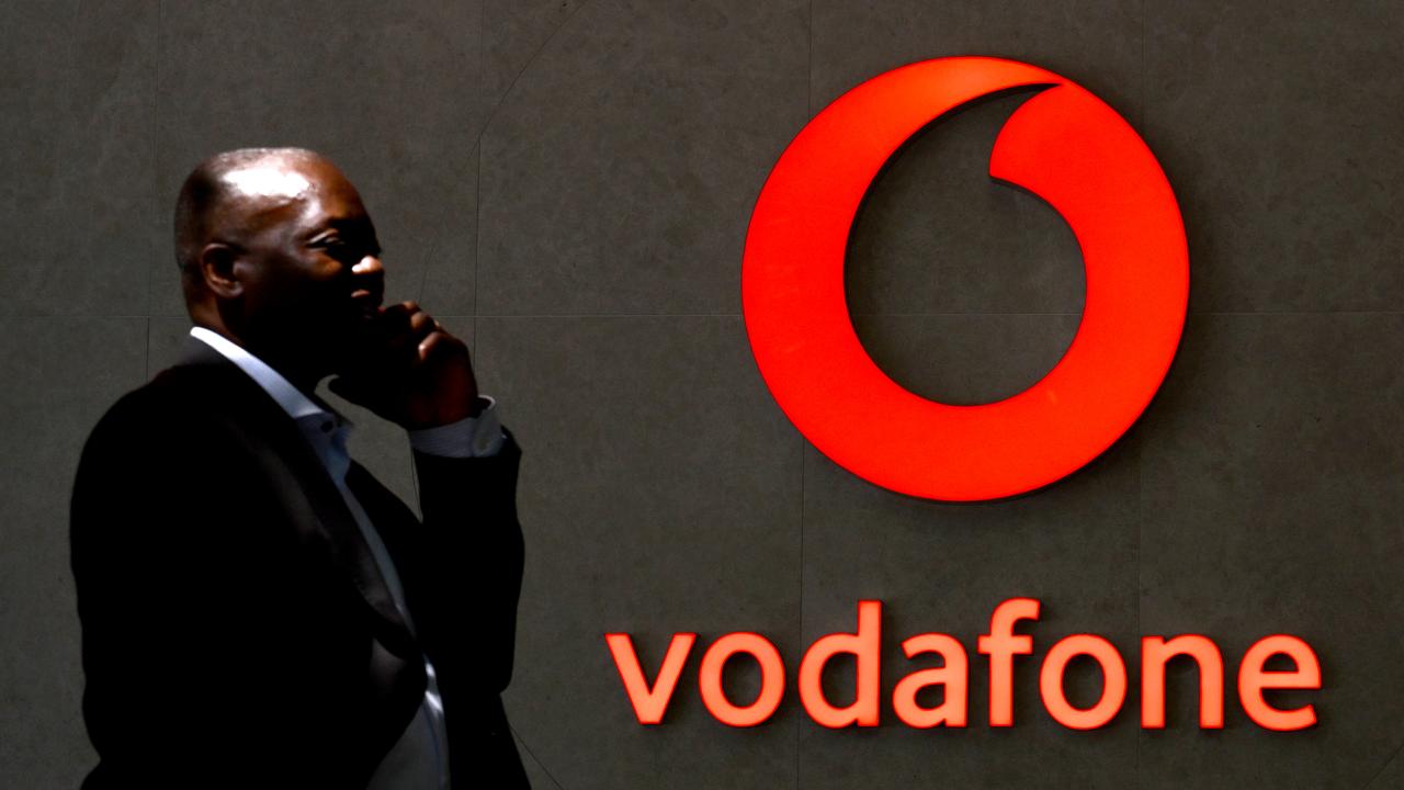 Vodafone signage (file image)