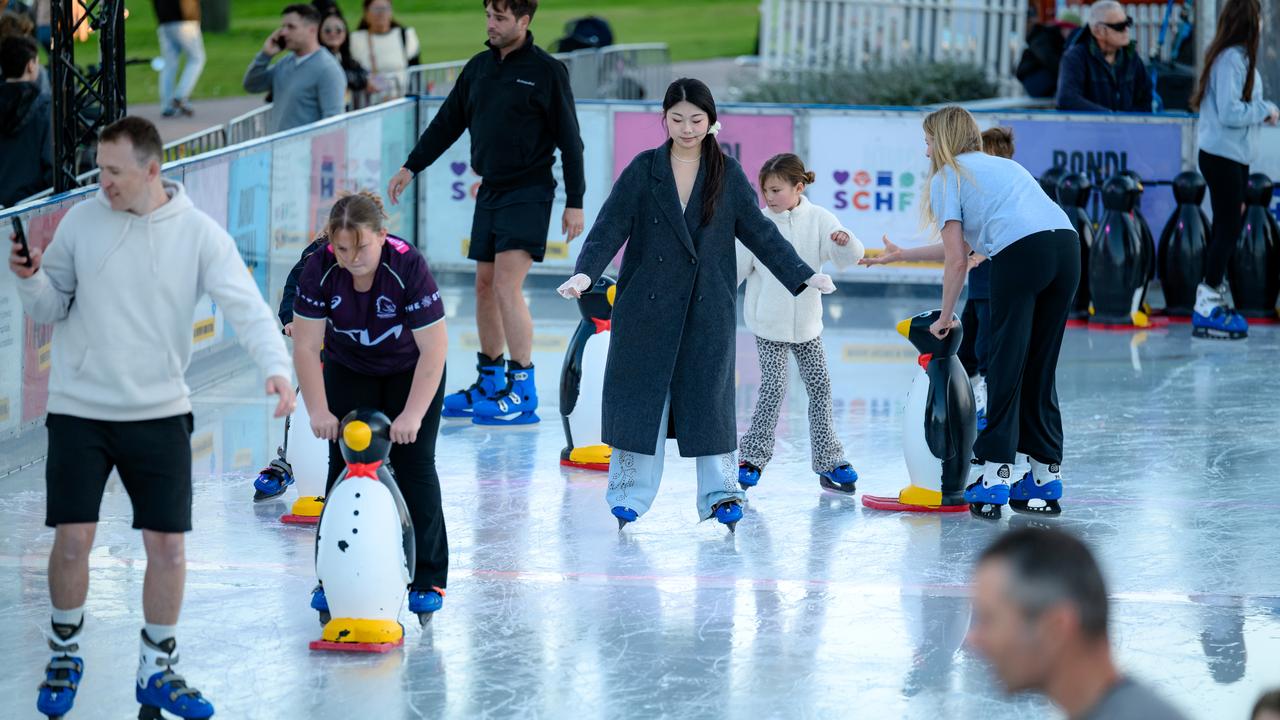 Bondi Festival ice skating rink
