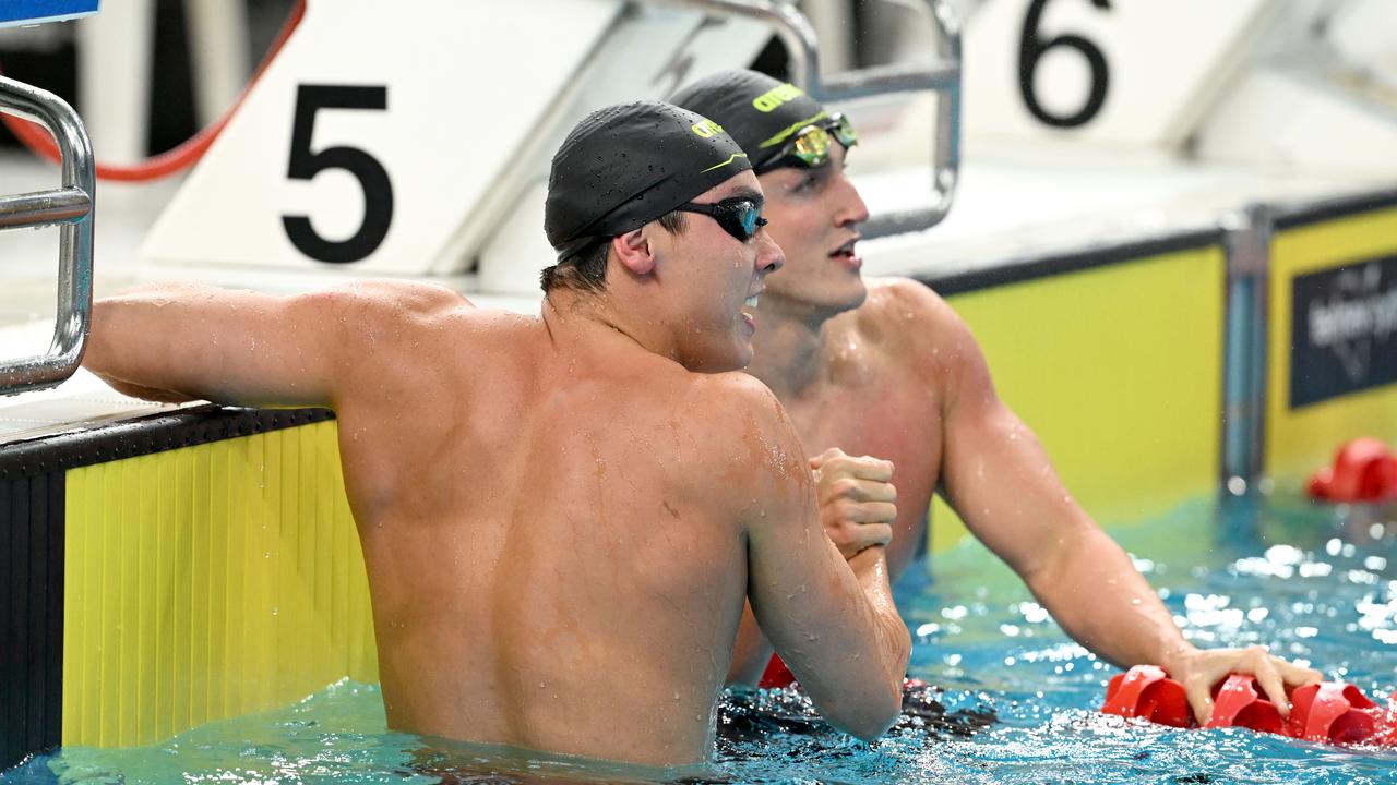 Josh Collett (left)