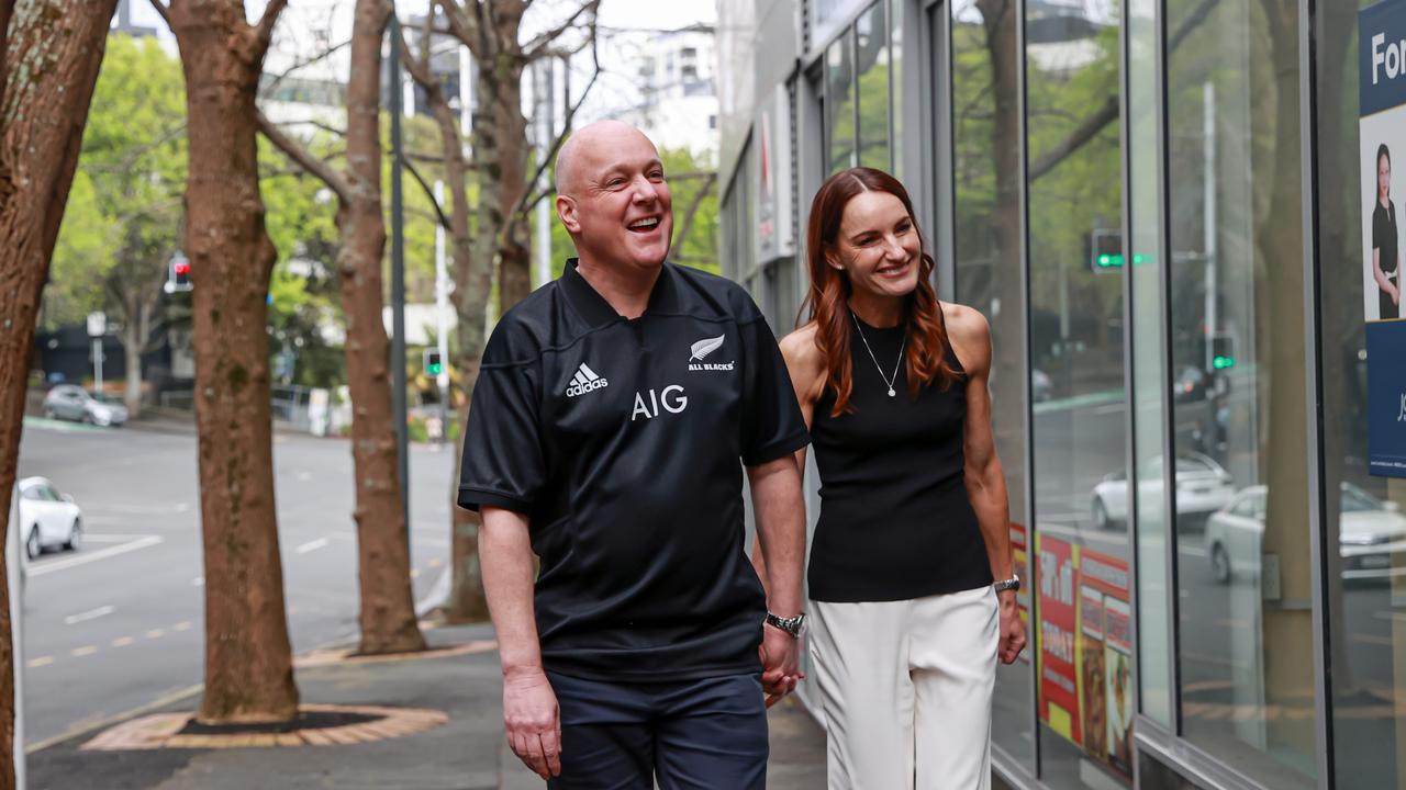 Chris Luxon and wife Amanda