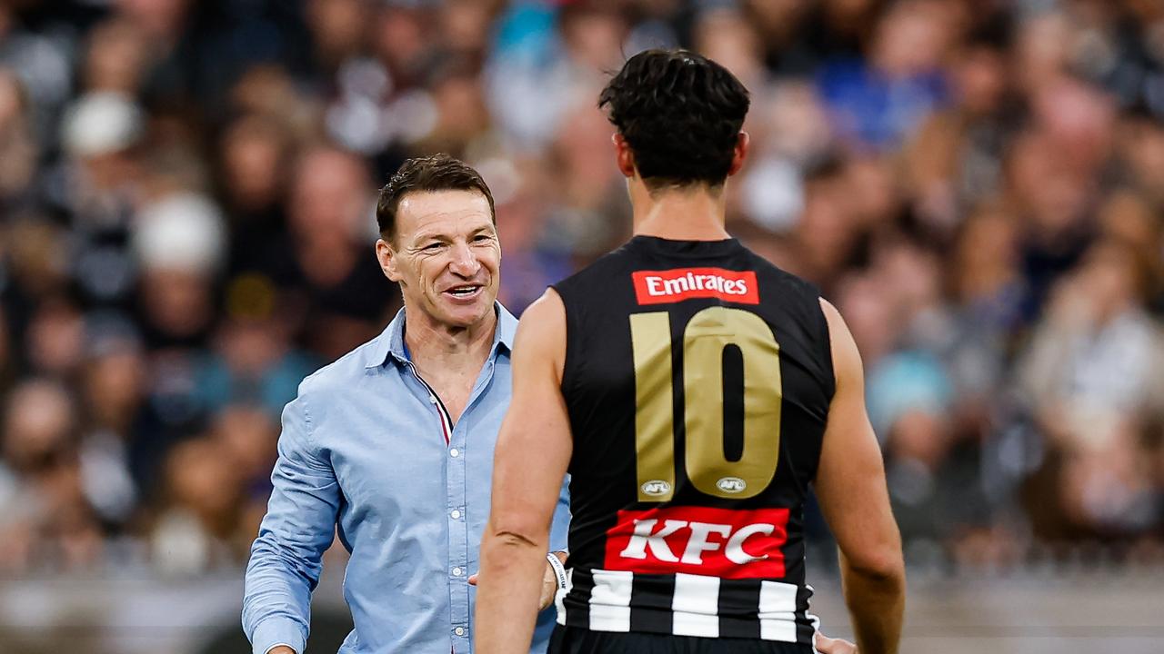 Brent Harvey saw Scott Pendlebury break his  games record.