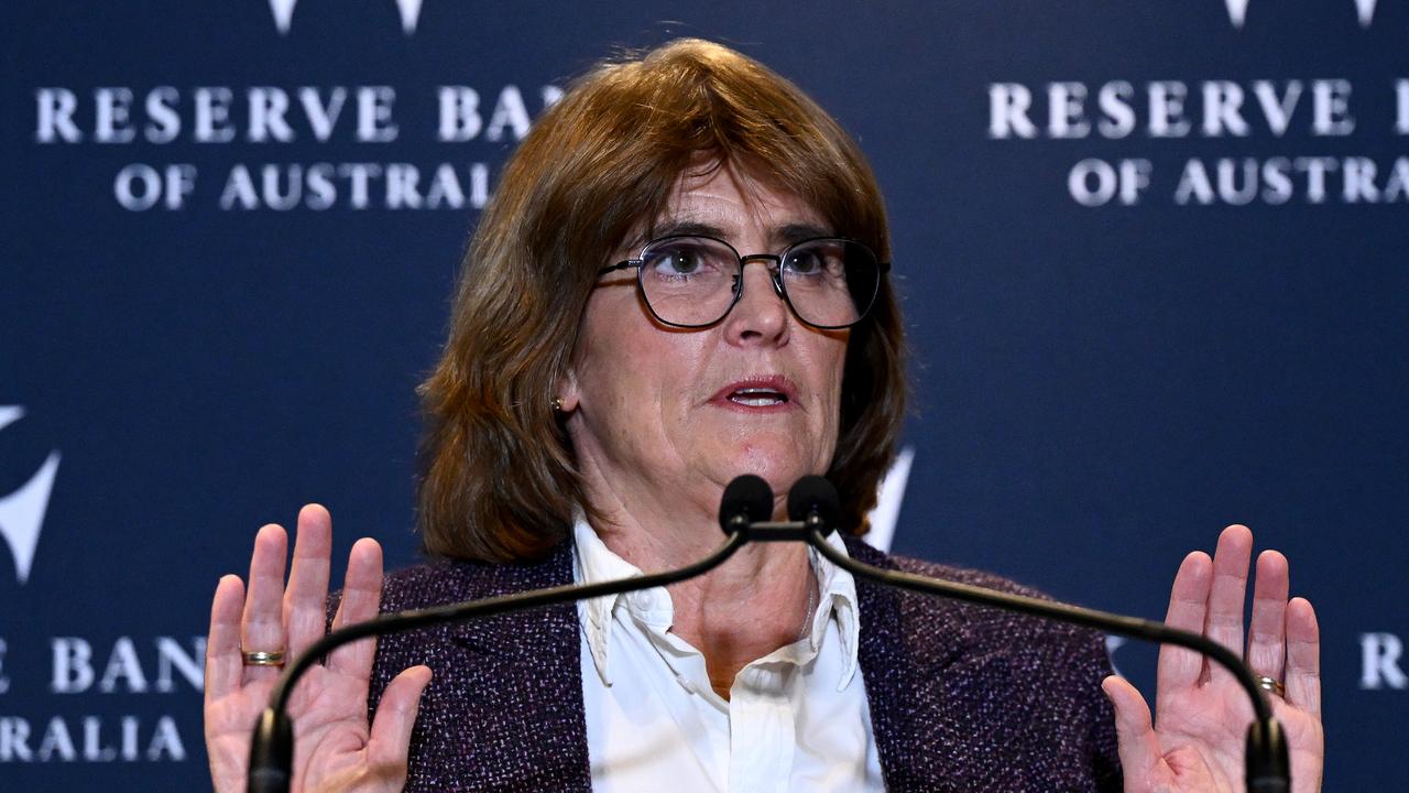 Reserve Bank of Australia governor Michele Bullock