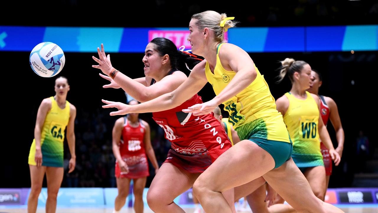 Uneeq Palavi of Tonga competes