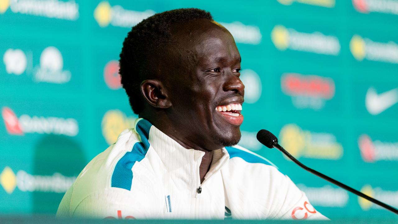 Socceroos player Awer Mabil 