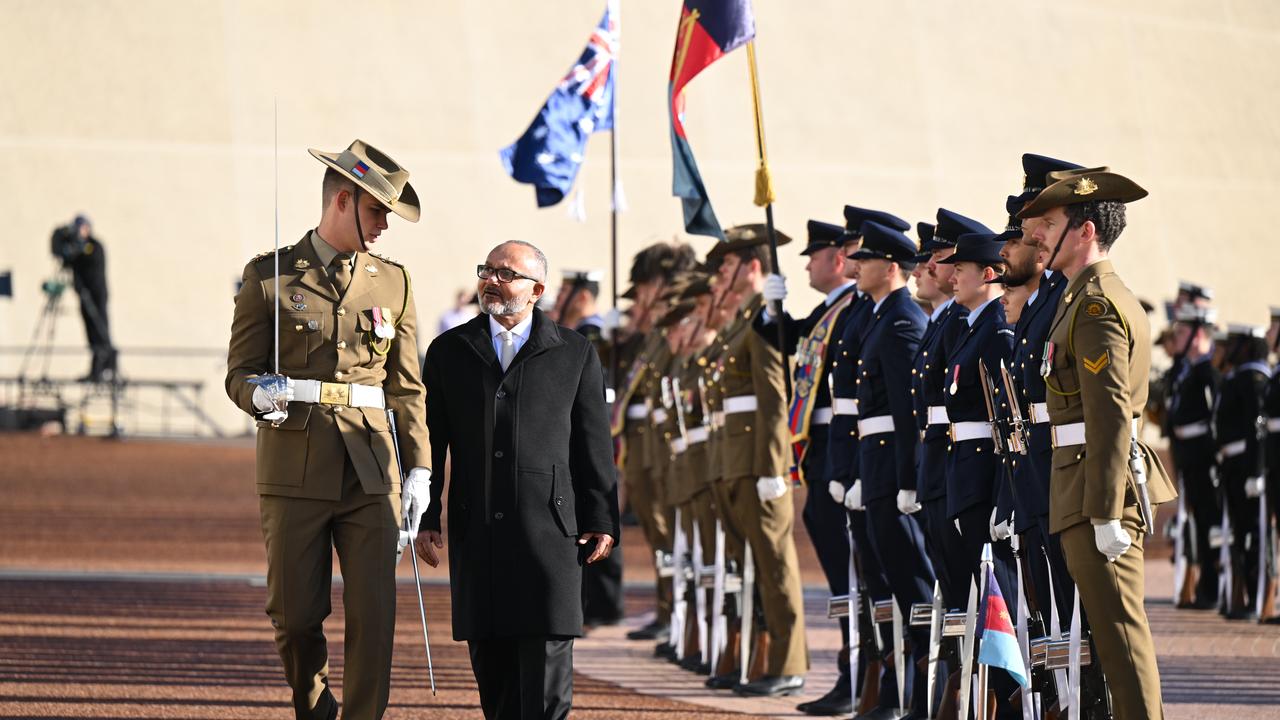 Solomon Islands PM's visit to Canberra