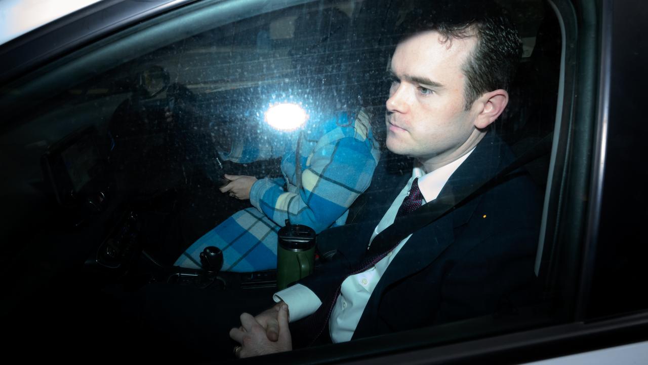 Jean-Claude Perrottet arrives at the ICAC