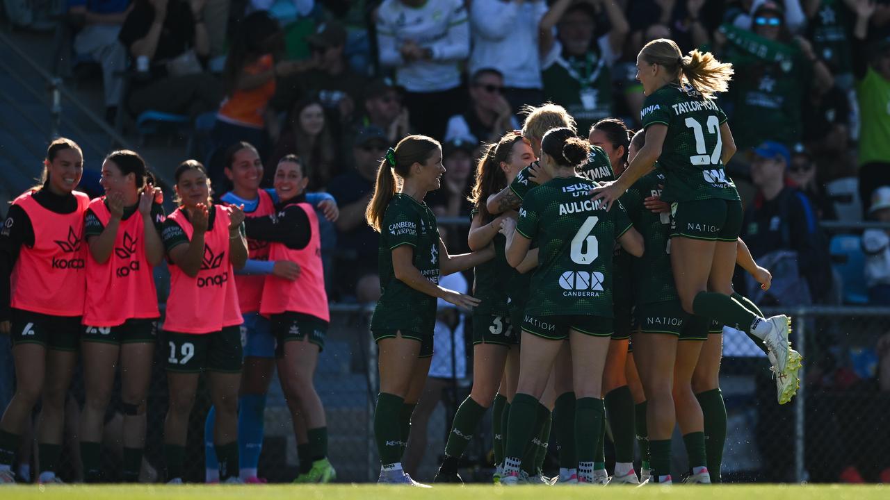 The Canberra United women's team