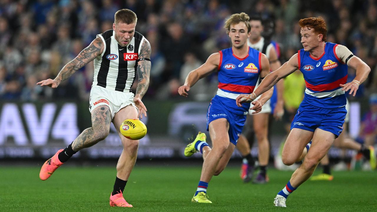 Jordan De Goey of Collingwood