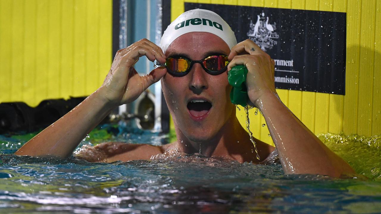 World record-holder Cameron McEvoy