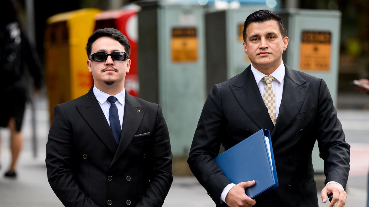 Ahmad Rashad Nadir (left) 