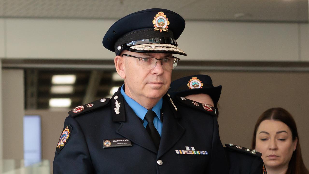 Corrective Services Commissioner Brad Royce