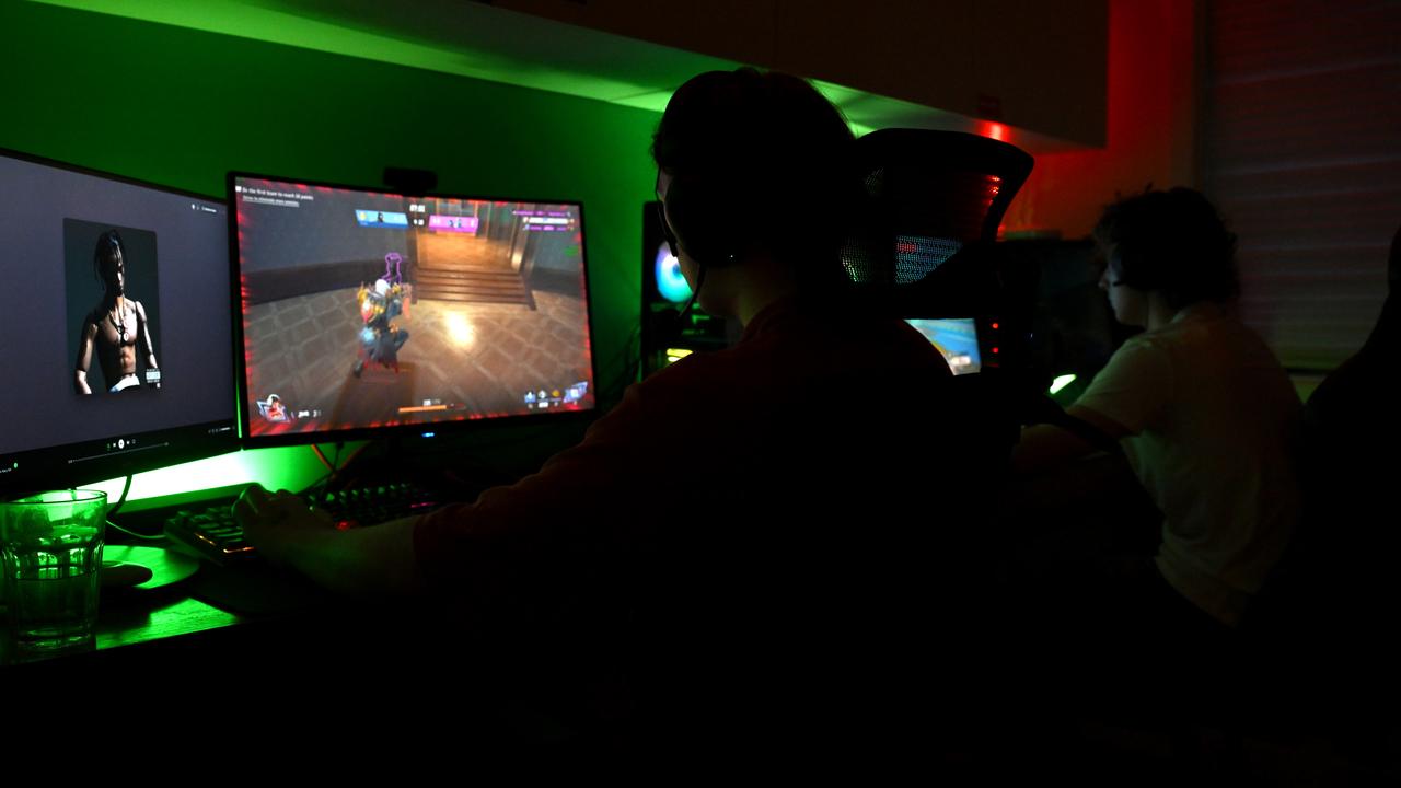 Online gamers (file image(