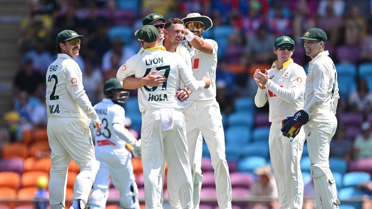 Josh Hazlewood picked up six scalps.
