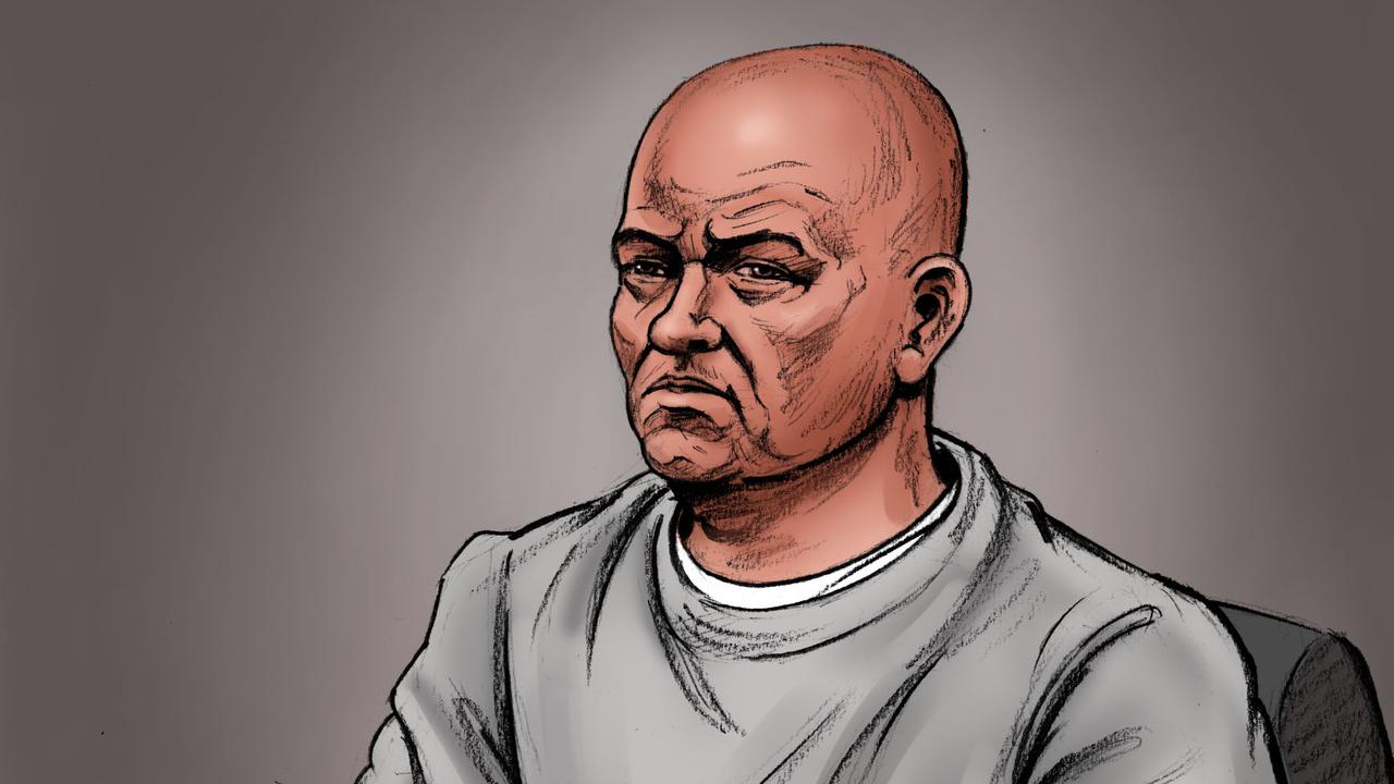 Ralph Carr court sketch