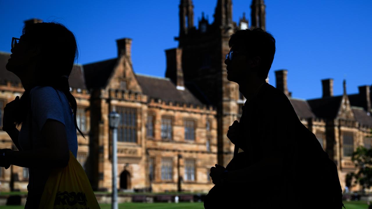 Students at University of Sydney (file image)