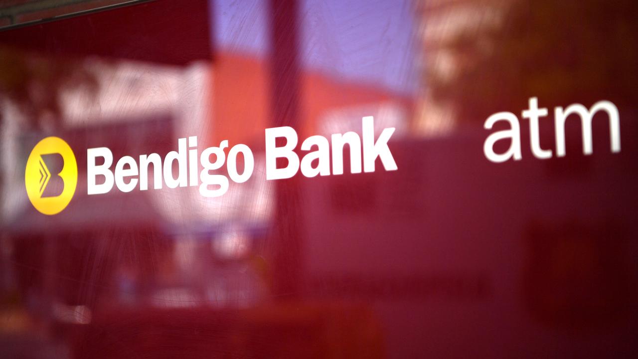 Bendigo Bank signage (file image)